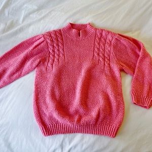 Vintage Millennial Pink Sweater 🎀 Size L
